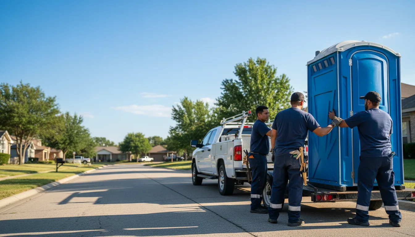 Portable Toilet Rental in Mapleton, ND near me